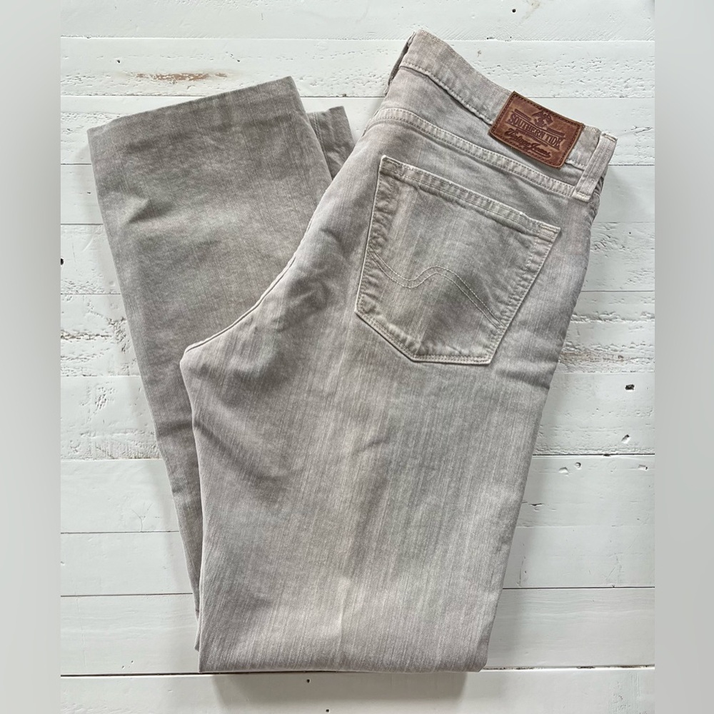 SOUTHERN TIDE Vintage Jeans Tan Jeans Size 34 Length 31”